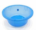 One SMALL Transparent Plastic Bath Tub 8 Liters Random Colors. 