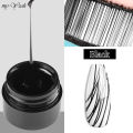 Myyeah 8ml Spider Gel Aurora Nail UV Semi Solid Polish Reflective Wire UV Elastic Drawing Painting Liner Web Nail Art DIY Decor. 