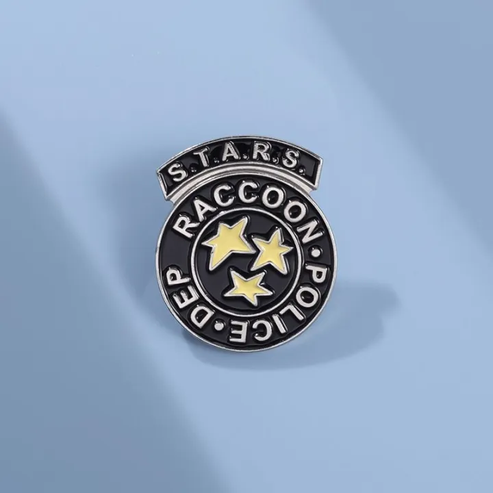 【Cheap】Resident Evil Tactical Rescue Service Metal Badge Game ...