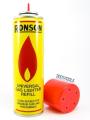 Gas Lighter Re filler Gas Cylinder - 280 Ml - Yellow. 