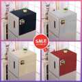 Fridge Dust Cover Waterproof Refrigerator Dustproof Protector with 6 Pocket SIZE 21x56 inches. 