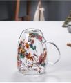 Double Wall Glass Mug | Tea and Coffee Cup for Hot Beverages | Coffee Mugs for Coffee Cappuccinos | Partner gift | Birthday gift. 