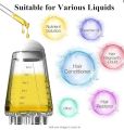 6ml Mini Portable Hair Oil Applicator Bottle - Hair Root Oil Applicator Comb - Scalp Massage Comb - Hair Treatment Comb - For Scalp Hair Growth. 