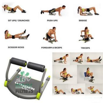6 Pack Care Mini Six Pack Care Smart Abdominal Trainer ABS Core Workout Machine Exercise Smart Machine Ab Toning Workout Train Wonder Exercise System