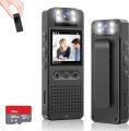 L12 Mini Body Camera Wifi Video Recorder 1080p Wearable Night Vision L12 HD 1080P WiFi Mini Camera Portable Outdoor Sports DV Mobile Detection Recorder Body Cam Night Vision DVR Camcorder. 