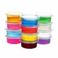 Slime kit, Colors Non-Toxic Clear Crystal Slime Soft Jelly Clay Putty mud Stress Relief Toy Jelly Toy for Kids & Adult, DIY Slime Making- Multi Color (Pack of 6. 