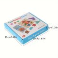Wooden Lacing Toy for Kids | Shape Matching Board with Rope Threading | Montessori Educational Activity | Develops Hand-Eye Coordination. 