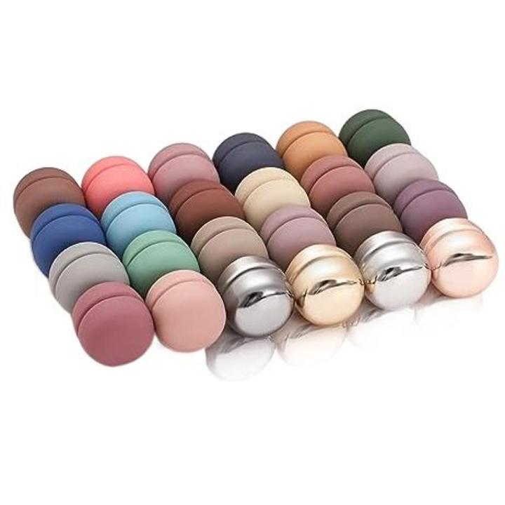 Pastel Hijaabi 100 Pieces Premium Strong Hijab Magnetic Pins No Snag Multi Use Hijab Magnets Professional Pinless Magnetic Hijab Pins