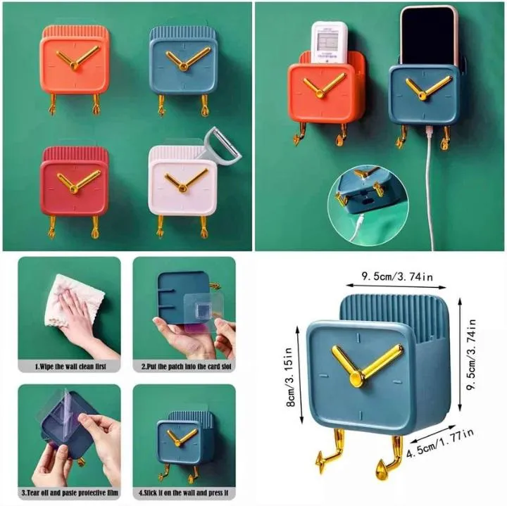 One%20Multipurpose%20Clock%20Shape%20Wall%20Mobile%20Holder%20Self%20Adhesive%20With%202%20Hook%20%7C%20Mobile%20Charging%20Stand%20%7C%20Home%20Decoration%20Item%20Keys%20Hanging%20Hooks%20%7C%20Wall%20Mount%20Hanging%20Stand%20For%20Keys%20%7C%20Home%20AC%20TV%20Remote%20Holder%20%7C%20Wall%20Mounted%20Self%20Adhesive%20Key%20Holder%20Multi%20Colors%20-%20Image%208