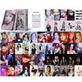55pcs/box Kpop Idol BLACKPINK Laser Photocards Album Hologram Lomo Cards Flash Gradient Postcards BLINK Gift. 