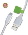 Origional Best Data Cable (8600) for Phones - With Data Transfer Feature - White Color - 1M Length. 