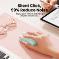 UGREEN Wireless Mouse, 4 Silent Buttons, Bluetooth 5.0 2.4G with USB Mini Receiver Wireless Mice, 4000DPI Ambidextrous for PC Mac Laptop. 