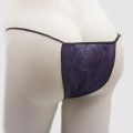 Black Travel Sweat Steam Sauna Breathable Disposable G-string Panties Underwear T-back Saloon Spa Underwear Women Underwear. 