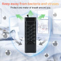 【BestGO】USB Air Purifier Negative Ion Generator Necklace with Insect repellent, Wearable Negative Ion Air Purifier, Portable Personal Ionizer for Purifying PM2.5 Smog Smoke for Party, Outdoor, Home. 