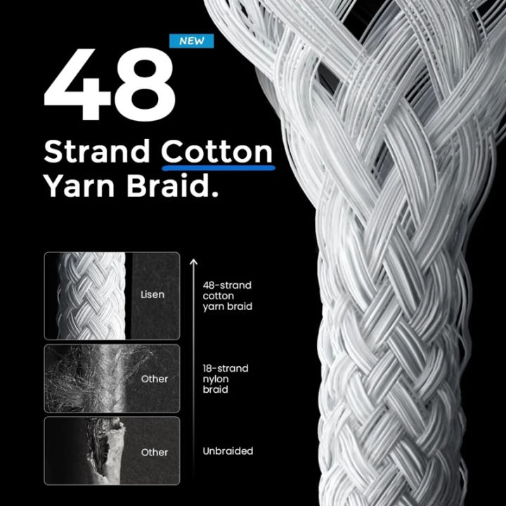 Original%2060W%20USB%20C%20to%20USB%20C%20Cable%20-%20Fast%20Charging%20Cable%20for%20iPhone%2017%20Pro%20Max/16%20Pro%20Max/15%20Pro%20Max/Plus%20Samsung%20S23%20iPad%20Pro%20iPad%20Air/Mini%20MacBook%20Pro/Air%20(5A%20PD%203Ft%20Nylon%20Cord)%20-%20Image%202