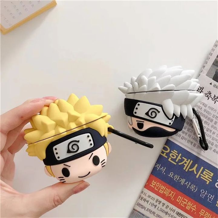Anime Naruto Kakashi for Airpods 3 Case Bluetooth Headset Protective Cases For Airpods 1/2 Pro Earphone Case Cover Kids Gifts