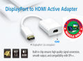 Displayport to HDMI Adapter Dp(Display Port) Male to HDMI Female Converter. 