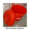 Plastic bucket 12 liter. 