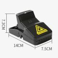 Heavy Duty Mouse Trap Mice Catcher High Quality Plastic Reusable Convenient Effective Black Stainless-Steel Springs Rat Killer For Households Eliminates Faster Than Other Indoor and Outdoor KS. 
