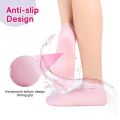 Silicon Socks - 1 Pair Silicone Moisturizing Gel Heel Socks Exfoliating And Preventing Dryness Foot Skin Rejuvenation Foot Care Elastic Sock Eatop -  Free Size Silicon Moisturizing Socks For Women. 