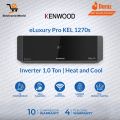 KENWOOD  AC 1 Ton e Luxury Pro Inverter KEL-1270S (New Model 2025) -  WiFi Enabled - T3 Compressor-Offline Voice Control; Ampere Lock75% Energy Saving-Heat And Cool -with 10 Years Compressor  4 Years Pcb Card Warranty. 