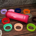 Tiger Insulation Cup 360 480 600ml Silicone Coaster Round Cup Bottom Holder Bottom Cover Protective Cover 6.5cm. 