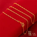 [With Box] 916 Gold Dragon Necklace for Men Original Korean style 3D Dragon Pendant Necklace Men's Wedding Jewelry Birthday Present. 
