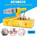High Quality 220V 600W Temperature Controlled Automatic Heating PPR PE PP Meter Tube Pipe Welding Machine + 3 Heads Kits Instrument With Box. 