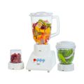 Juicer Blender with Grinder - BINGO DELUXE 3 IN 1 BX-495 EX | 2 Speed Control Electric Blender with Grinder in Official Warranty | Powerful Kitchen Blender Dry mill Vegetables and Fruit Juicer Machine 350 watt Motor. 