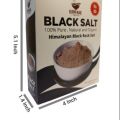 Black Salt 200g, lack salt has a lower sodium content as compared to regular salt, so it might be healthier for people with high blood pressure or for those who want to reduce their sodium intake.. 