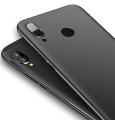 Huawei Y6 Prime 2019 MATTE BLACK FLEXIBLE TPU CASE SLIM COVER - SHOCKPROOF. 