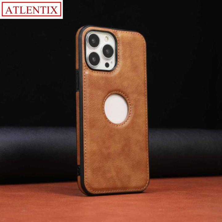 Atlantix New SLIM Luxury Iphone 11 Pro Max Case Leather Back Cover, Excelsior Flexible Iphone 11 Pro Max Cover PU Leather Case