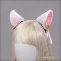 Cat Ears With Bell Hair Clip Fox Long Fur Hairpins Headwear Cosplay Anime Costume Halloween Party Gifts Hair Accessories. 