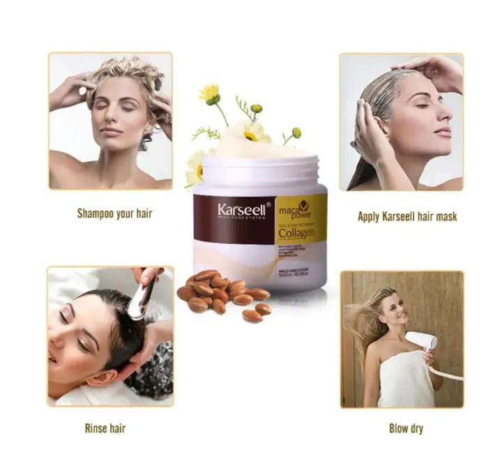 Karseell%20Hair%20Mask%20Collagen%20Treatment%20Cream%20%E2%80%93%20Argan%20Oil%20&%20Maca%20Essence,%2016.9%20OZ%20500ml:%20Deep%20Conditioning%20Treatment%20-%20Image%206