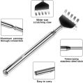Scratcher For Back Adjustable Back Scratcher Stainless Steel Back Massage Telescopic Anti Itch Massager Back Massage For Elders Tickle Stick 1PC. 