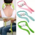 Pressure Point Therapy Massager Comfortable Neck Massager Roller Shoulder Back Pain Ball Self-massage Tool. 