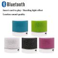 Mini Portable Bluetooth & Rechargeable Speaker with Multi Colors/Wireless Mini Speaker And also Rechargeable , USB Portable With Light And Multi Color Original Metal Body Portable Speaker. 
