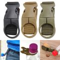 Water Bottle Holder Outdoor Carabiner Nylon Key Hook Molle Webbing Strap Hanging System Belt Buckle Durable Portable Hook Travel Tool Clip. 