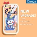 dienya Case For iPhone 6 iPhone 6s Case Robot Rabbit Pattern Colorful Lovely Little Monster Camera Lens Soft Clear Shockproof Phone Cases Simple Silicone Transparent Protective Cover. 