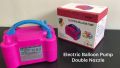 Electric Balloon Pump Double Air Hole Pump 73005 Electric Inflator Balloon Pump. 