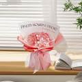 Flower Bouquet Craft Bouquet Making Materials Artificial Flowers Flower Making Set DIY Bouquet Set for Birthday Wedding Party Gift for Women. 