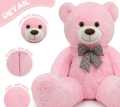 Giant Teddy Bear Soft Plush Toy 1ft to 5.5ft – Big Size Stuffed Bear for Kids, Girls & Boys – Cuddly Hugging Pillow Toy – Birthday, Anniversary & Baby Shower Gift.