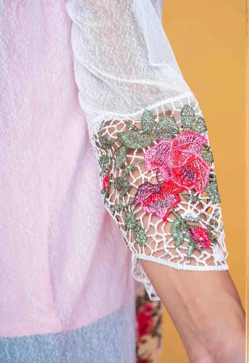 Ignite%20Womens%20Floral%20Lace%20Sheer%20Mesh%20Shrug%20-%20White%20-%20Image%207