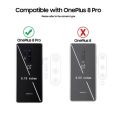 Whitestone [Dome Glass] For OnePlus 8 Pro Tempered Glass Screen Protector – Liquid Dispersion Tech – Single Pack without UV. 