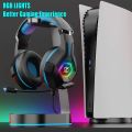 Ozeino GM6 RGB Gaming Headset - 7.1 Surround Sound - Noise Cancelation Microphone - Inline Volume Control - Multi platform Compatibilty. 