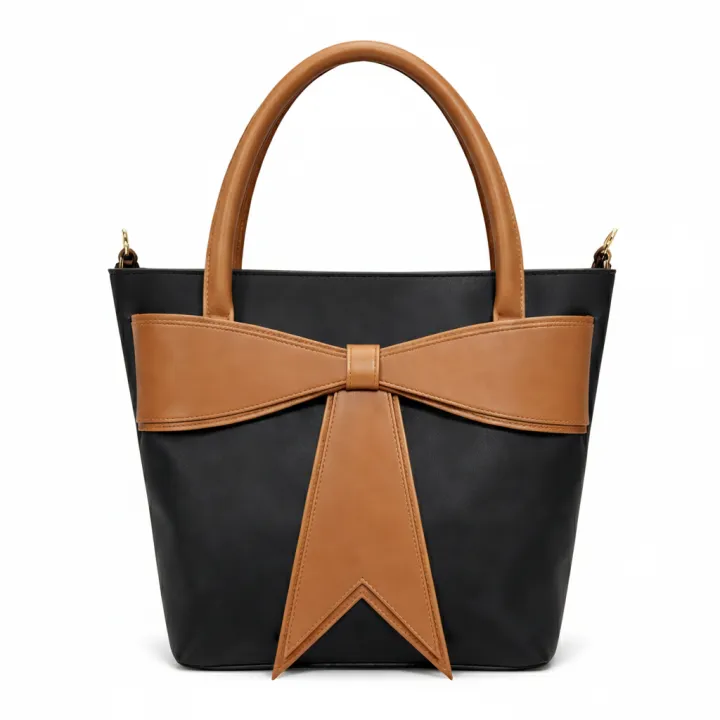 TYMO%20Velora%20Ribbon%20Tote%20bag%20for%20Women%20%E2%80%93%20Premium%20PU%20Leather%20Structured%20Handbag%20-%20Image%208