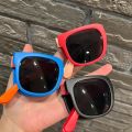 I LOVE DADDY&MUMMY Baby Sunglasses Summer UV Protection Infant Toddler Foldable Sun Glasses for Boys Outdoor Portable Kids Eyewear. 