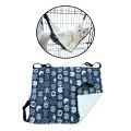 Cat Hammock Bed Swing Cats Hanging Fun Pets Furniture Beds Winter Navy Blue S. 