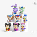 Hot! Compatible with Lego cartoon bricks, star Delu micro particle bricks, boys, women's educational toys, small boxes, assembled wholesale. 