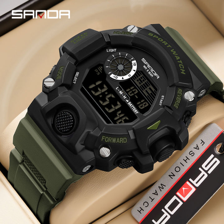 SELLORIA Men's Digital Sports Watch For Men Boys Waterproof with LED Back light Digital Watch for Men SELLORIA Men's Digital Sports Watch For Men Boys Waterproof with LED Back light Digital Watch for Men